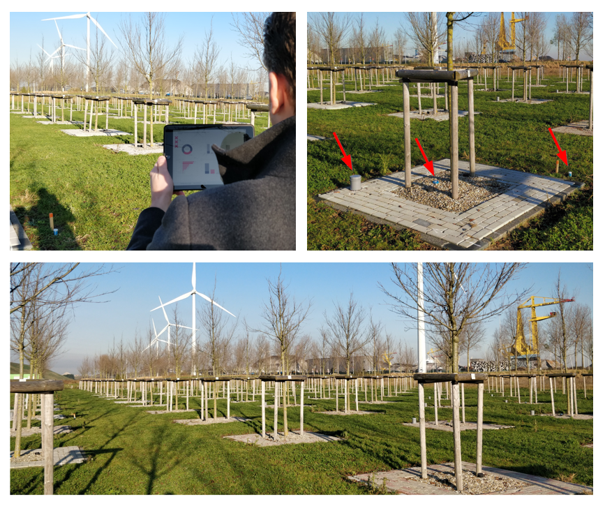 collage-granulaatproef